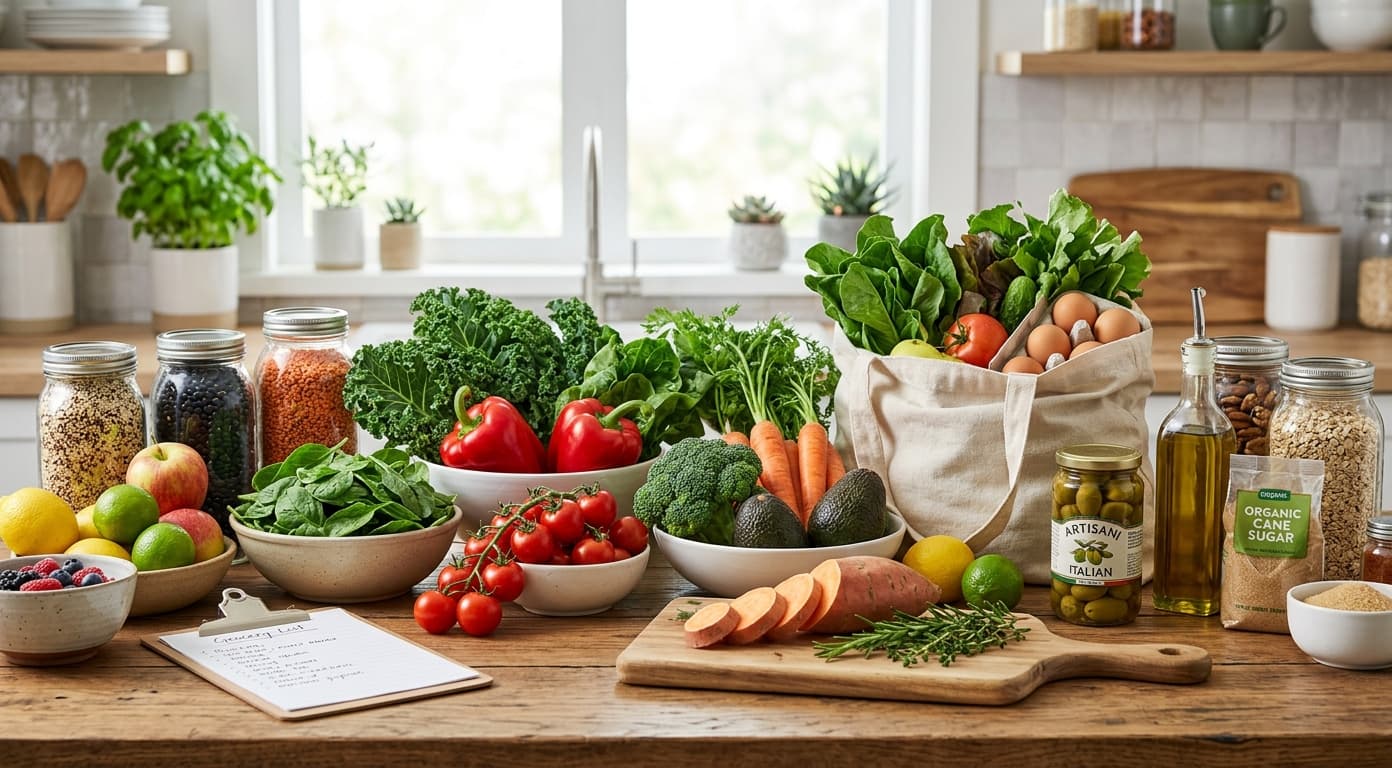 How to Build a Clean Eating Grocery List That Works