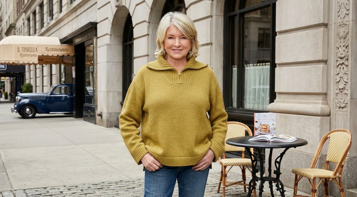 How to Get the Look: Martha Stewart New York City 2026 Sweater